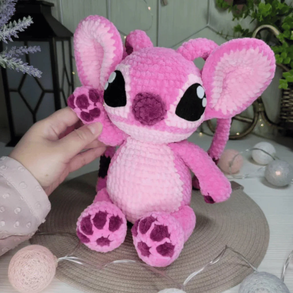 2-in-1 Stitch & Angel Amigurumi Crochet Pattern PDF Plush Toy Bundle Tutorial
