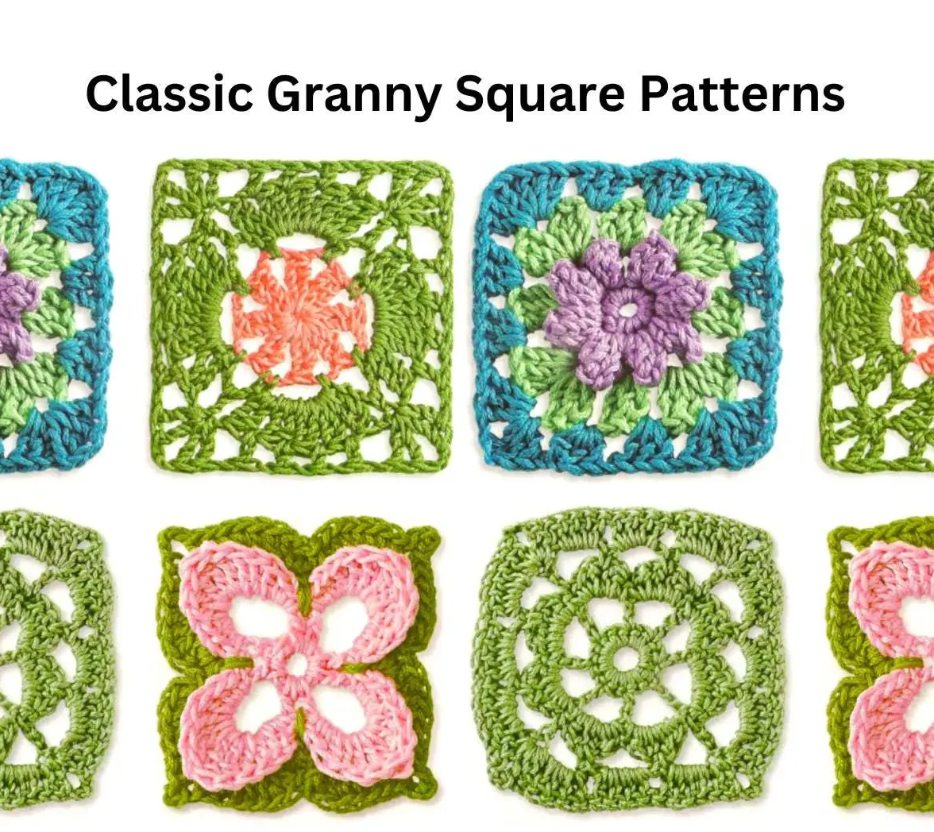 800+ Granny Square Patterns for Creative Crochet Projects
