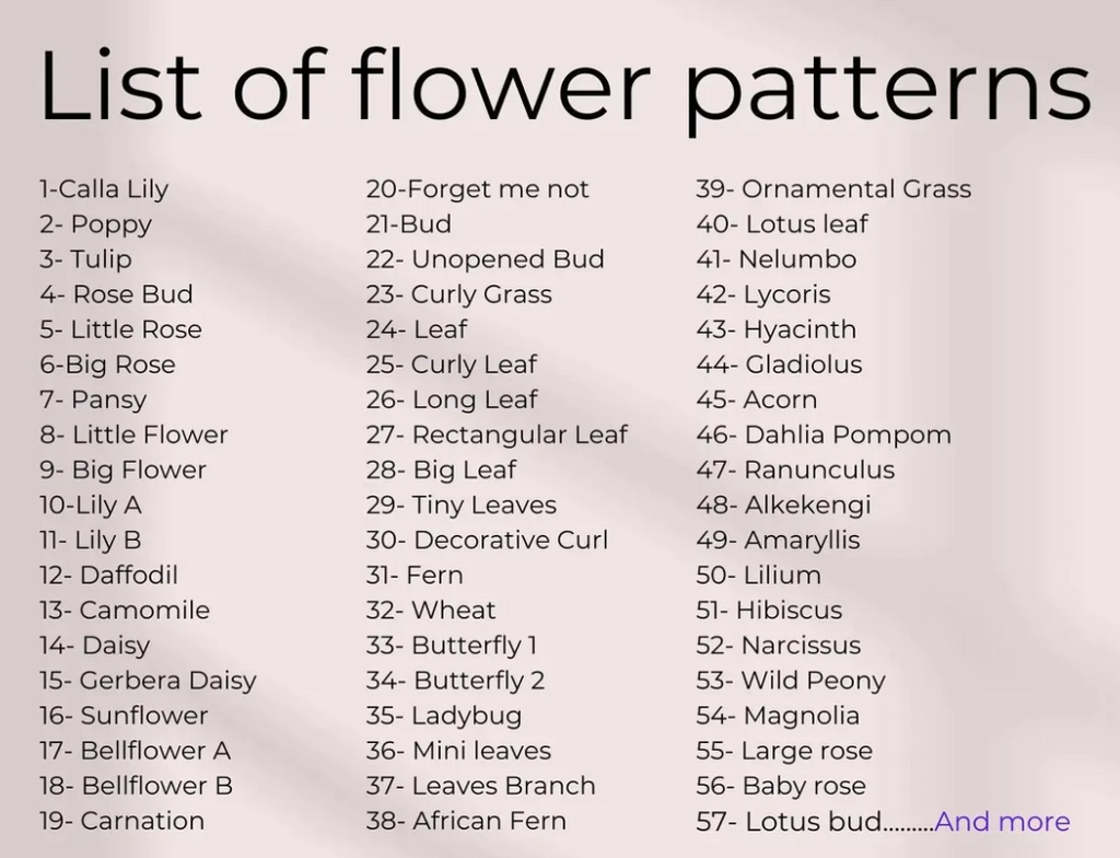 🌸 800 Flower Crochet Pattern Bundle 🌸